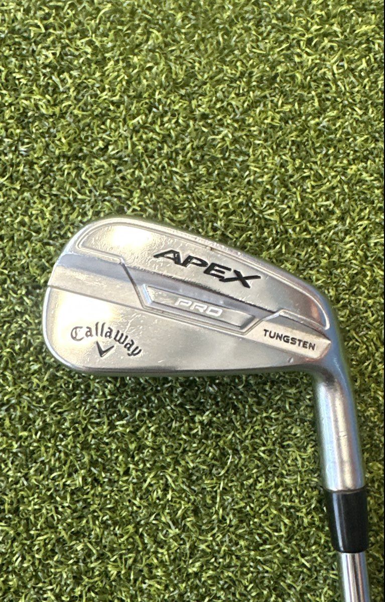 Callaway Apex Pro Iron Set 4-PW AW Dynamic Gold Tour Issue S400 Stiff RH 8 Clubs