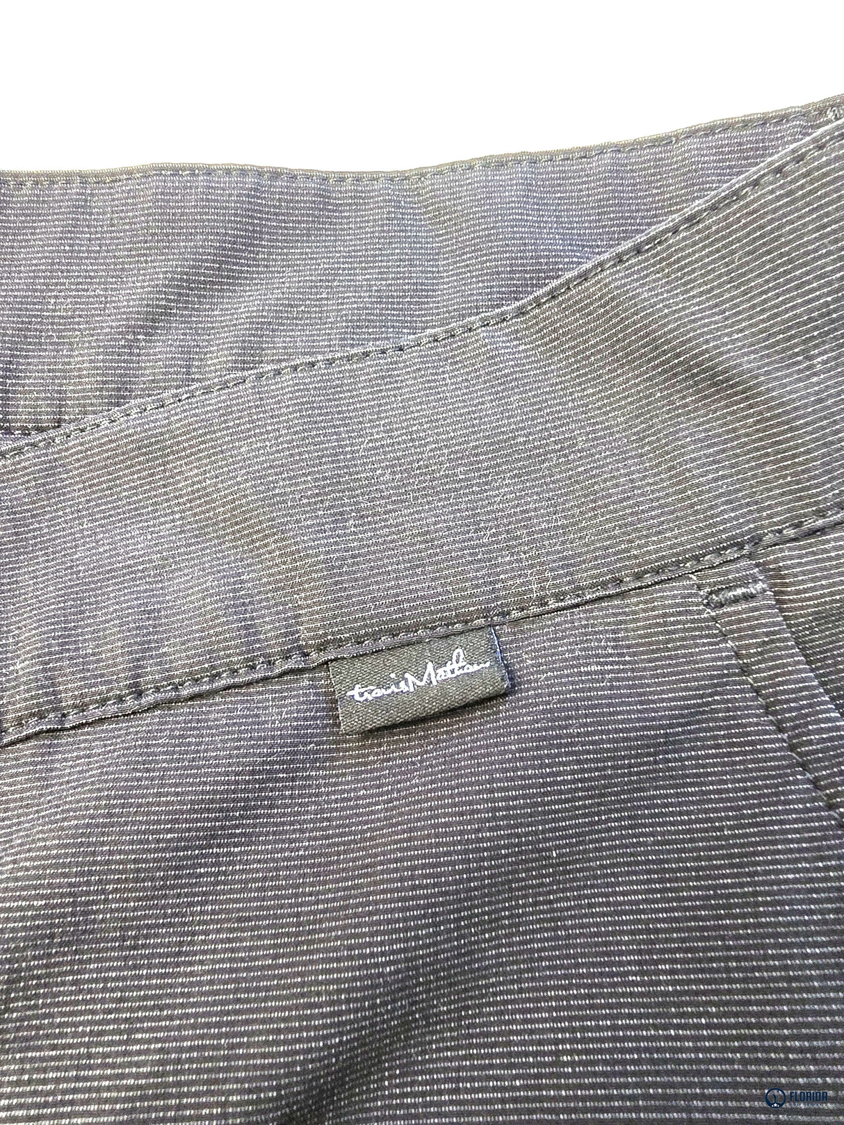 Travis Matthew Men's Black Performance Golf Shorts Flat Front Sz 34