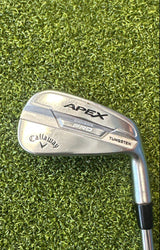 Callaway Apex Pro Iron Set 4-PW AW Dynamic Gold Tour Issue S400 Stiff RH 8 Clubs